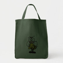 Don't Worry Bee Happy Canvas Bag