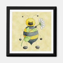 Doodle Bug Bumble Bee Magnet
