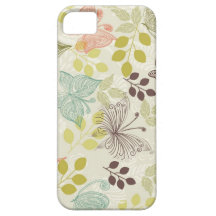 doodle butterflies iphone 5 case