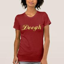 Doogh Iranian drink Golden Text T Shirts