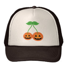 Doom Jack o' Lantern Cherries Hat