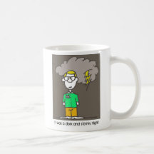 Dork And Stormy Night Mugs