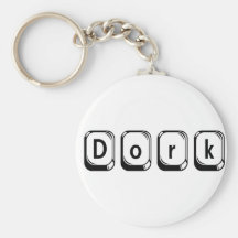 dork with keys keychain