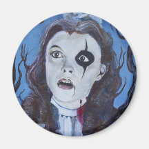 Dorothy and The Wizard of Motor City Fridge Magnet