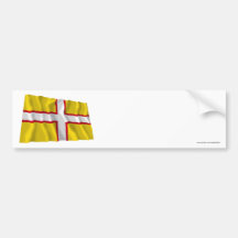 Dorset Waving Flag Bumper Stickers