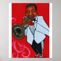 DOSSOME TRUMPET PLAYER POSTER
