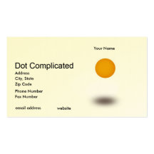 Dot Complicated Business Card Templates