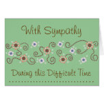 Dot Sympathy Card