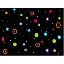 dots acrylic cut outs