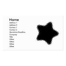 Dotted Star Business Card