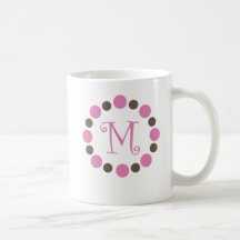 Dotz Initial Mug "M"
