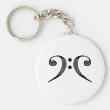 Double Bass Keychain