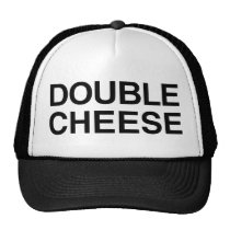 Double Cheese Trucker Hat hats