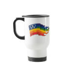 Double Female Pride Flag Coffee Mugs