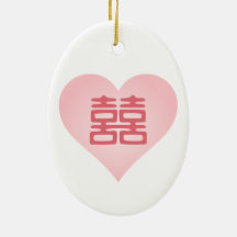 Double Happiness • Pink Ornaments