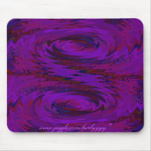 Double Purple Ripple Mousepad