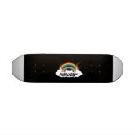 DOUBLE RAINBOW ALL THE WAY SKATE DECK