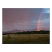 Double Rainbow Art Photo