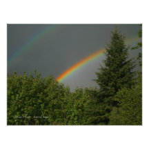 Double Rainbow! Photographic Print