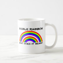 Double Rainbow Video Mug