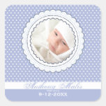 Double Scalloped Frame Photo Sticker