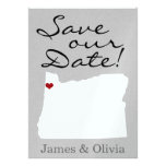 Double Side Save the Date with OR State Invites
