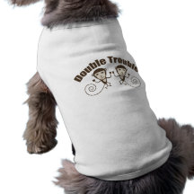 Double Trouble Monkey Doggie Tee Shirt