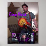 Doug Sloan aka Mista SCARY Guitar Poster