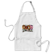 Doughnut Party Apron