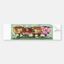 Doughnut Party Bumper Stickers