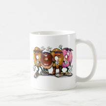 Doughnut Party Mugs