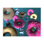 Doughnuts and Toy Robot 03 Invitation