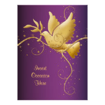 Dove of peace invite