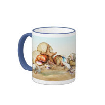 Down By The Seashore Shells Mug