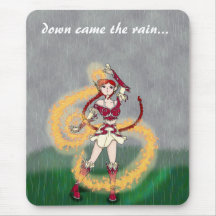 Down came the rain mouse mats