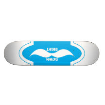 Down Right Blue Cigar Skateboard