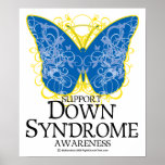 Down Syndrome Butterfly Print