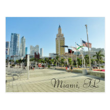 Downtown Miami / Freedom Tower Post Card