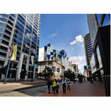 Downtown San Diego Acrylic Cut Outs