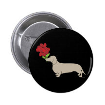 Doxie Delivers 12 Red Roses - Valentines Day!!!! Button