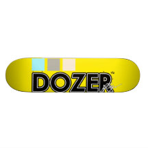 Dozer™ Mages Squares Custom Skate Board