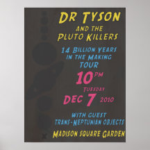 Dr Tyson and the Pluto Killers Posters