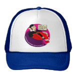 Dracula Christmas Shopping Mesh Hats