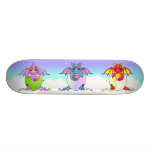 Dragon Babies Cracked Eggs Starry Sky Skateboard