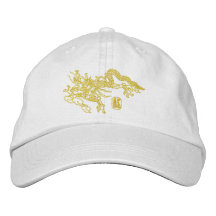 Dragon Embroidery Embroidered Baseball Caps