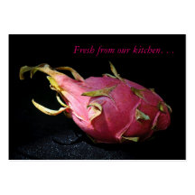 Dragon Fruit - Food Importer / Chef Business Card