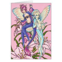 Dragon girls card