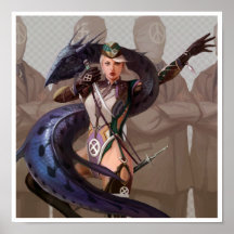 Dragon Hunter original illustration poster