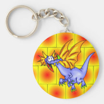 Dragon In Flight Keychain