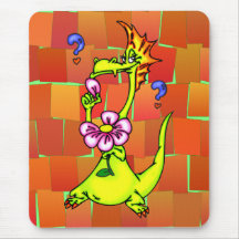 Dragon In Love Mousemat